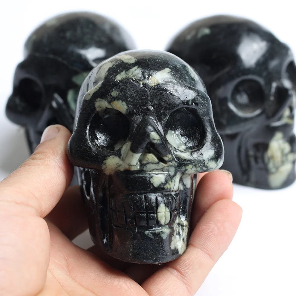 2016 Hotsale Natural Qutarz healing crystal Gemstone skull head for gift and decoration | Дом и сад