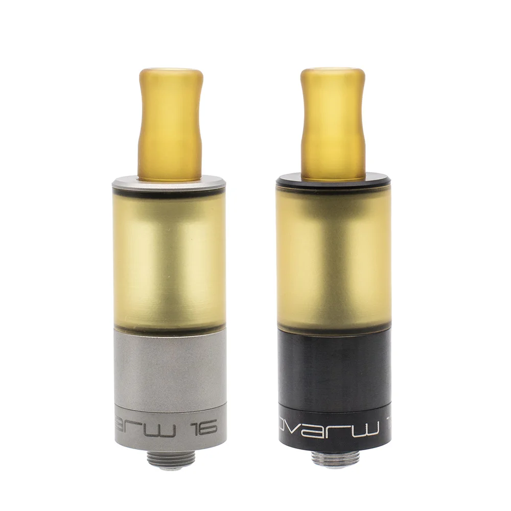 Coppervape 316ss Dvarw 16 RTA Black edition Ultem PEI капельный наконечник и 2 мл MTL бак совместимый 510 Vape