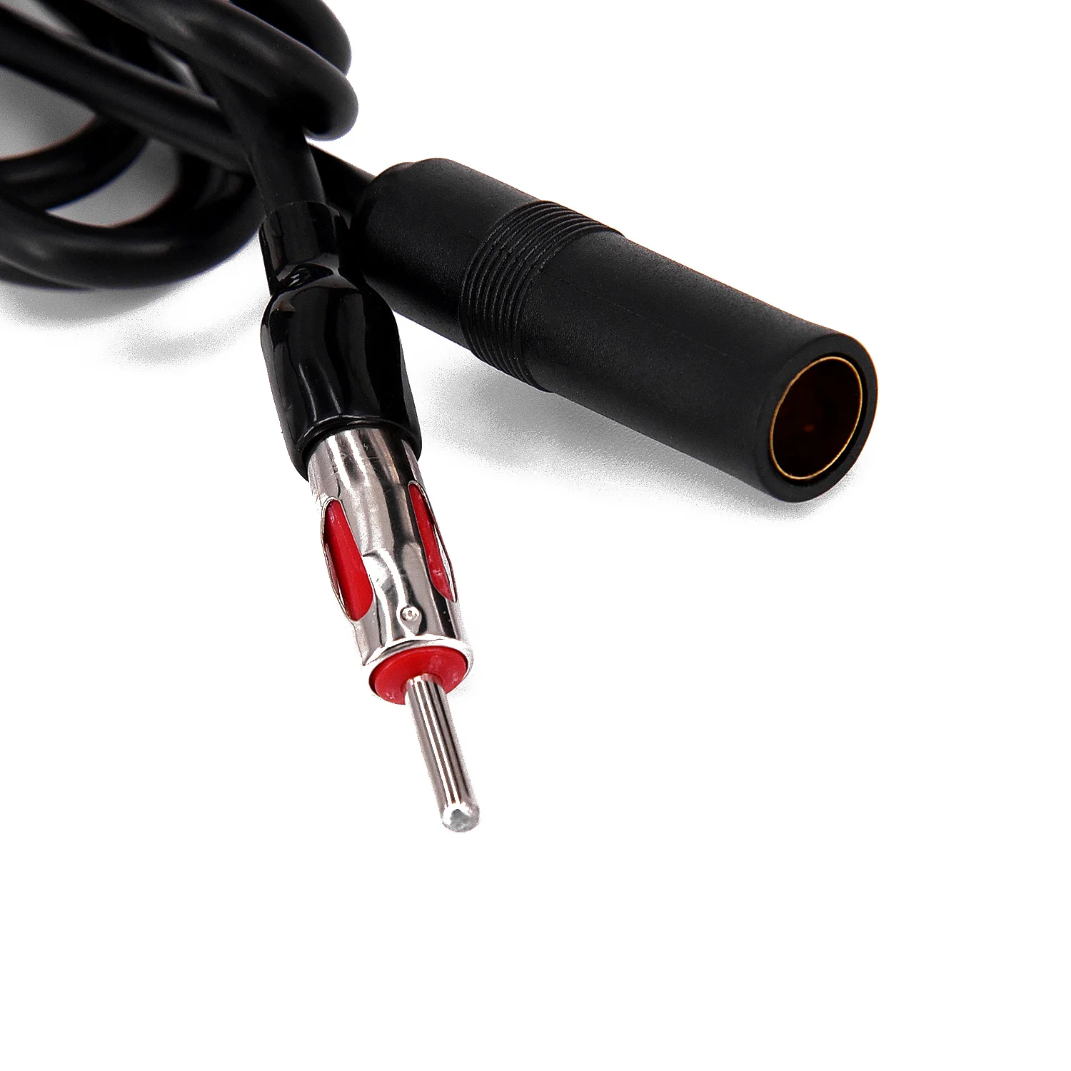 

M/F Car AM/FM Radio Antenna Splitter Adapter Male To Female Extension Cable Cord