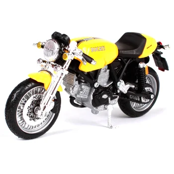 

Maisto 1:18 Ducati sports 1000 yellow motorcycle diecast model scaled-down motorbike model motorcycle for birthday present 07165