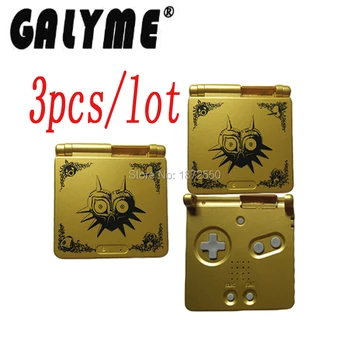 

3pcs/lot Game Cartoon Limited Edition Full Housing Shell Boy Advance for GameboyAdvance SP for GBASP Game Console Cover Case