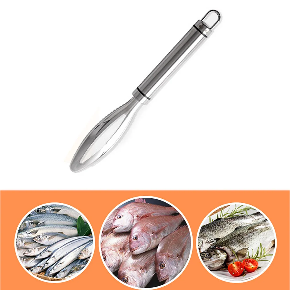 

Stainless Fish Scales Scraping Graters Fast Remove Fish Cleaning Peeler Scraper Fish Bone Tweezers Kitchen Tools Accessories