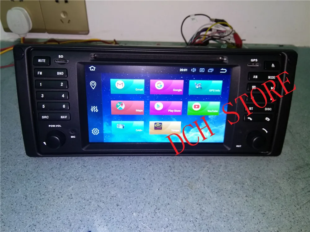 Perfect Android 9.0 8 CORE octa core eight android Car dvd player gps navigation radio For BMW E39 X5 E53 RAM stereo headunits carplay 14