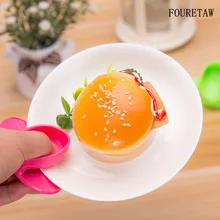 FOURETAW Милая мода мультфильм розовый зеленый кухонная принадлежность, микроволновая печь для выпечки и bbq печь Прихватки мини печь Прихватки кухонные перчатки