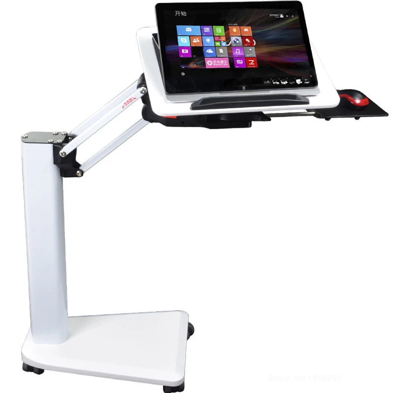 Mesa do Computador Giro de 360 Kesrer Multifuncional Graus Móveis Portátil Sofá Cabeceira ps Suporte Elevador Preguiçoso Movimento Completo Móvel Mesa 05