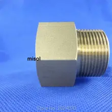 Адаптер фитинг 1,25 'BSP(DN32) штекер 1,25 'NPT(DN32) мама, латунь