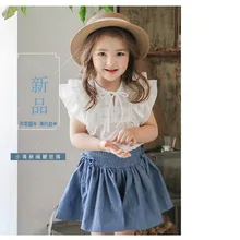 1 шт./лот) шифоновые и хлопковые летние шорты с цветочным принтом года штаны для маленьких девочек 115 см от 4 до 5 лет