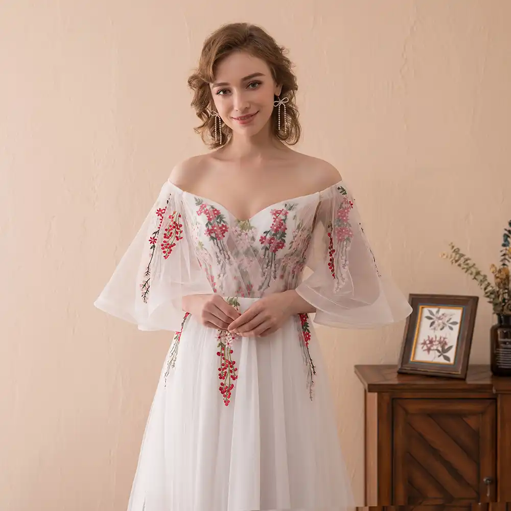 boho formal gown