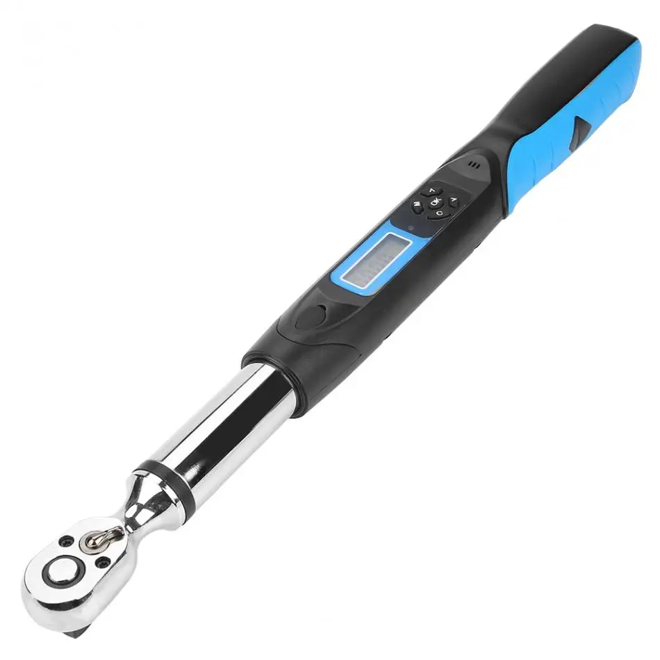 30N.m 3/8'' Digital High Accuracy Torsion Bidirectional Ratchet Head Electronic Wrench