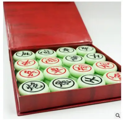

Chinese chess imitation ivory engrave chess