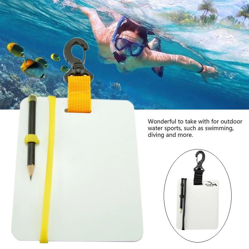 Diving equipment Submersible underwater writing pad underwater notepad notebook submersible