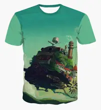Classic Anime Castle in the Sky T shirt Men Women Summer Casual font b tee b