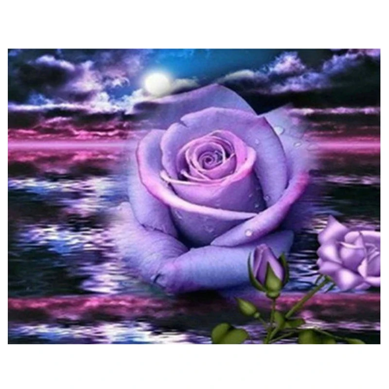 Huacan-Diamond-Embroidery-Flower-Picture-of-Rhinestones-Diamond-Painting-Purple-Rose-Flower-Mosaic-Cross-Stitch-Kits (2)