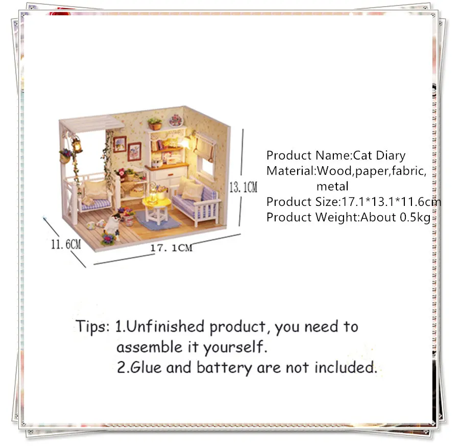 Doll-House-Furniture-Diy-Miniature-Dust-Cover-3D-Wooden-Miniaturas-Dollhouse-Toys-for-Children-Birthday-Gifts_