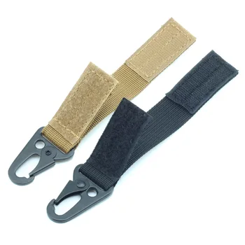 

200PCS/lot Carabiner strength Nylon Key hook molle Webbing Buckle hanging Belt Buckle hanging