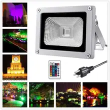 SOLLED наружная Водонепроницаемая 85-265 v 10 W линейная семицветная RGB проекционная лампа