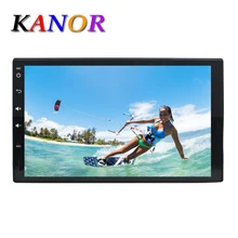 7 inch Full Touch Screen Car Video Player 2 din Universal Android 5.1.1 Quad-core Central Multimedia with GPS Navigation