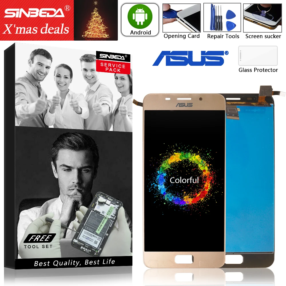 

5.2" Original LCD For ASUS Zenfone 3S Max ZC521TL X00GD LCD Touch Screen with Frame Digitizer Replacement F ASUS ZC521TL Display