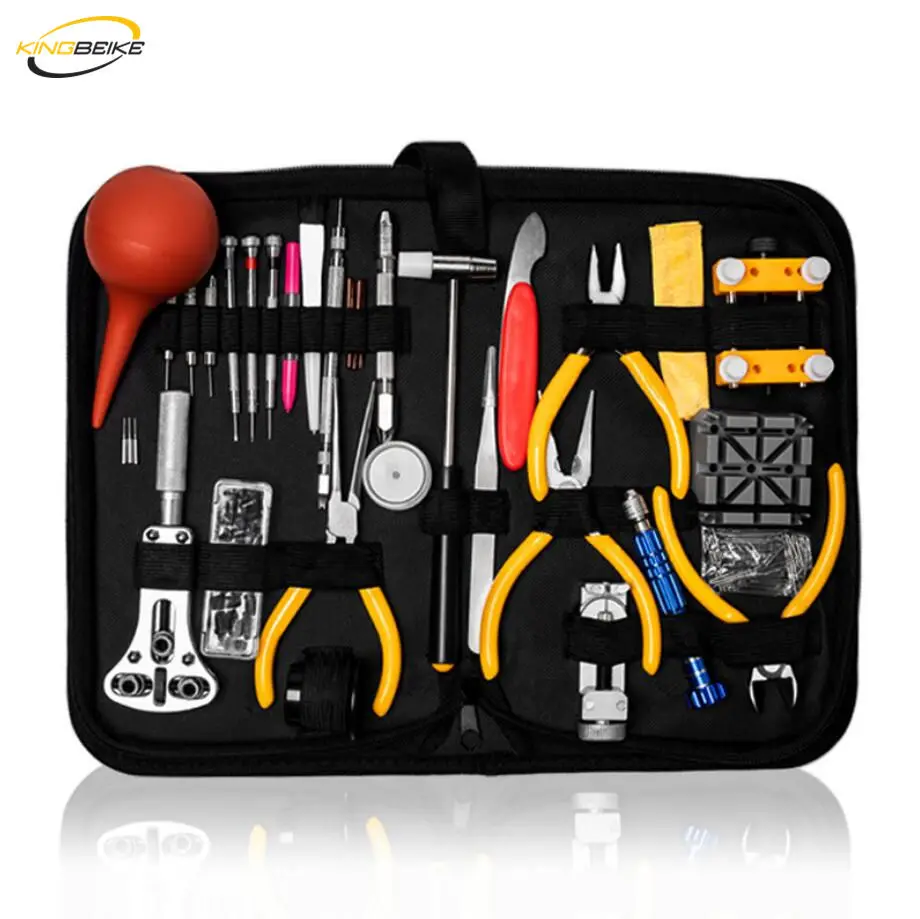 

KINGBEIKE Professional Watch Repair Tool Kit Three-jaw Opener Tweezers Watch Tools Set High Quality Watchmaker Dedicated Device