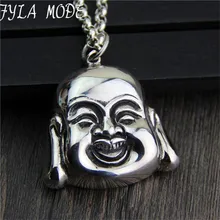 FYLA MODE 100 Real 925 Sterling Silver font b Necklace b font font b Pendant b