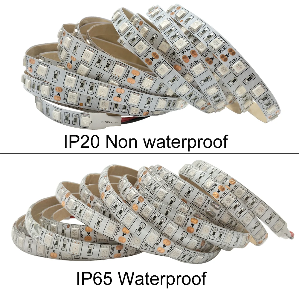 5 м светодио дный S фитолампы спектра Светодиодные ленты свет DC 12 В растут Светодиодные ленты Light 5050 безопасности Водонепроницаемый для