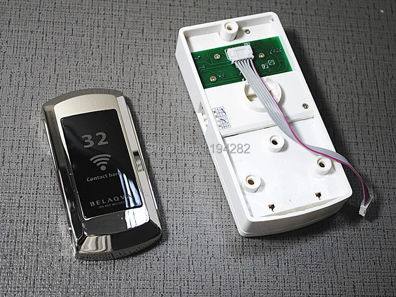 

IP44 waterproof 13.56mhz M1 rfid lock sauna rfid lock contactless interface 3 level card management 4* AA battery power