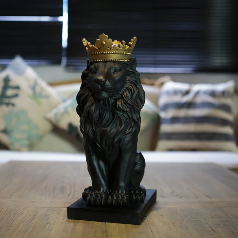 横暴な黒ライオンキング絶妙な彫像アフリカ野生のライオンとクラウン家庭用家具 Lion King Lion Statuelion Crown Aliexpress 横暴な黒ライオンキング絶妙な彫像アフリカ野生のライオンとクラウン家庭用家具 Lion King Lion Statuelion Crown Aliexpress