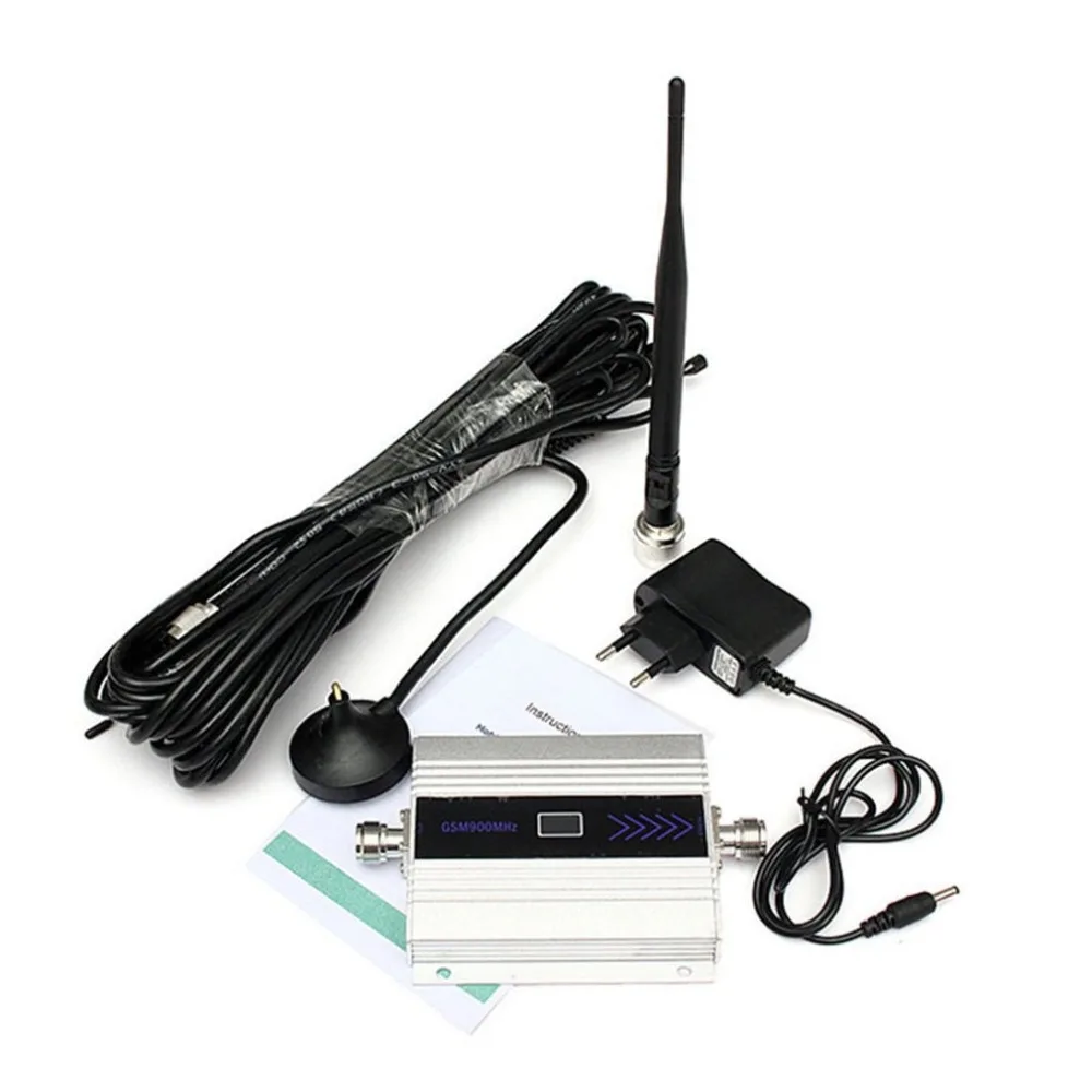 

High Quality Small Size Alloy LCD GSM 900MHz Mobile Cell Phone Signal Repeater Booster Amplifier Cellular Repeater Device