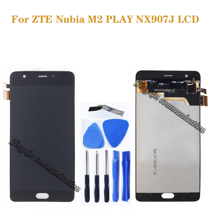 

Original quality for zte Nubia M2 PLAY NX907J LCD +touch screen for nubia NX907J display mobile phone repair parts Free shipping