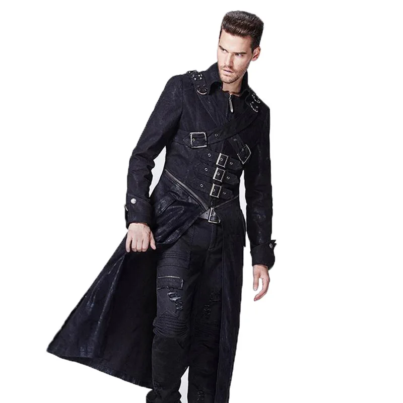 US $111.75 25% OFF|Winter Punk Jacken Männer Steampunk Goth Gothic Lange Mantel Windjacken Männer Military Jacken Große Größen Marke Kleidung Mit US $111.75 25% OFF|Winter Punk Jacken Männer Steampunk Goth Gothic Lange Mantel Windjacken Männer Military Jacken Große Größen Marke Kleidung Mit