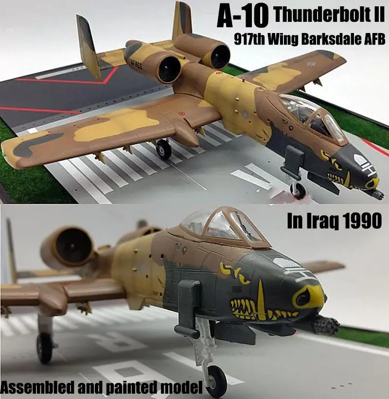 Нам A 10 Thunderbolt II боров 917th крыло Барксдейл 1/72 diecast easy model| |