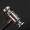 Handmade Damascus mini Hammer Ebony wood handle Leather Craft Tools Hammer 1