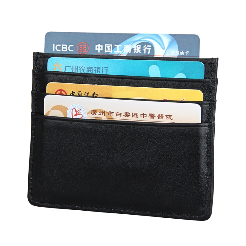 BLEVOLO RFID мини визитница кошельки из натуральной кожи карты пакет кредитные автобусные карты маленький кошелек в винтажном стиле