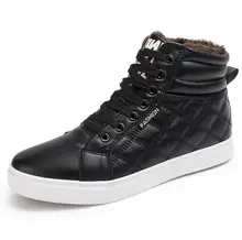  2020 Hot Sale Botas Hombre Brand Winter Men Snow Boots Leather Outdoor Male Warm Sneakers Ankle Working Footwear Chaussure Homme 