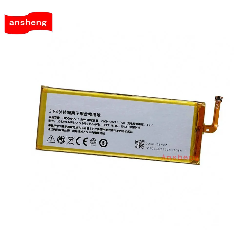 

High Quality 2900mAh Li3829T44P6hA74140 Battery For ZTE Nubia Z7 Z9 NX508J NX510J NX511J Z9 Max Plus Z9 mini