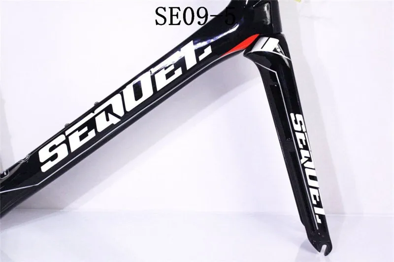 Cheap Carbon frame road carbon china SE09-5 inner cable bicycle frame DI2/mechanical both carbon frames with factory directly sell 3
