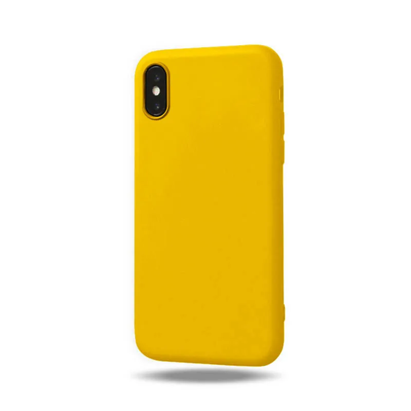 Чехол Capas для Iphone 8, 7 Plus, X, XS Max, XR, 6 S, карамельный цвет, прекрасный силиконовый чехол, тонкий чехол для телефона, 8 plus, 7 plus, 6 S