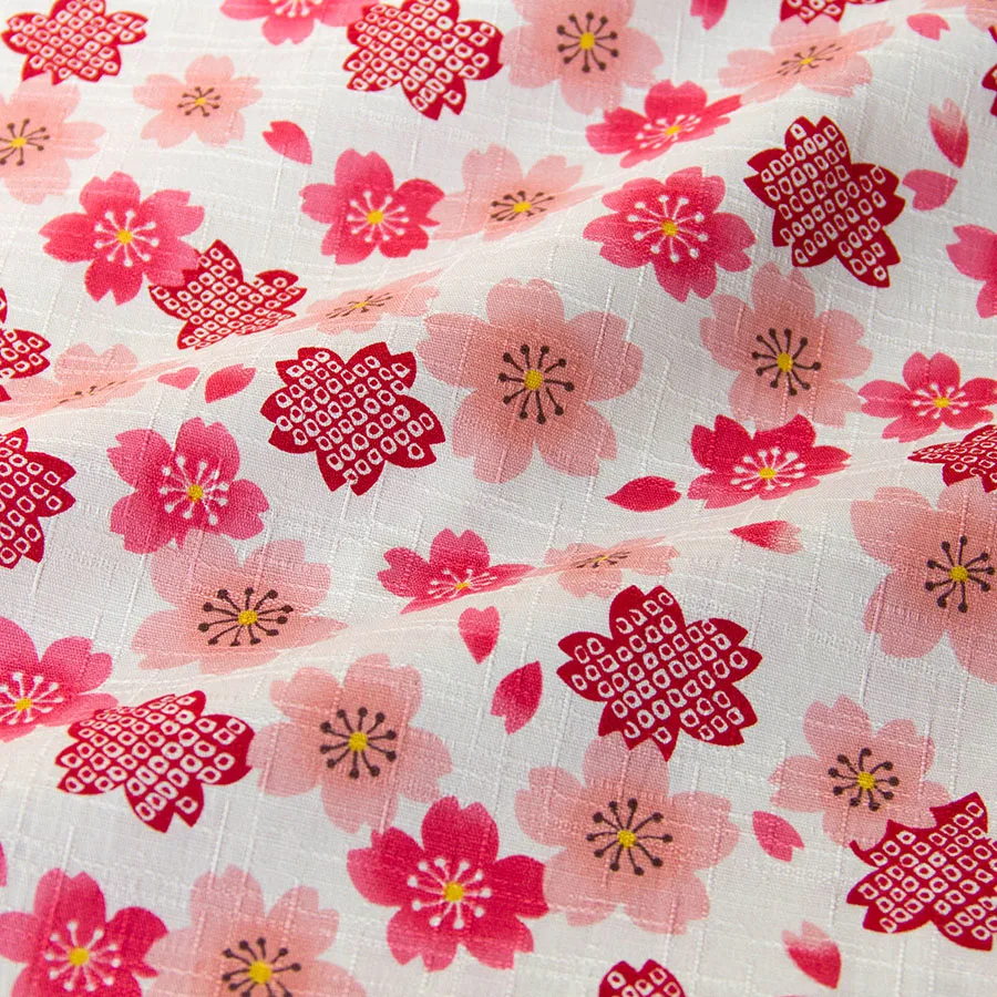 50 cm * 110 cm Kimono de retales de bricolaje japonés telas de algodón  texturizadas tela de tela para coser Sakura A|textured cotton fabric|cotton  fabricfabric for - AliExpress