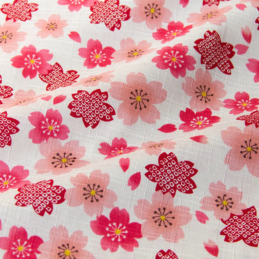 50cm*110cm Japanese DIY Patchwork Kimono Textured Cotton Fabrics