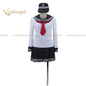 

Kisstyle Fashion Kantai Collection Akatsuki Hibiki Ikazuchi Inazuma Uniform COS Clothing Cosplay Costume,Customized Accepted