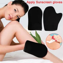 2019 quente reutilizável corpo auto bronzeado aplicador bronzeador luvas creme loção mousse luva auto tanner mh88