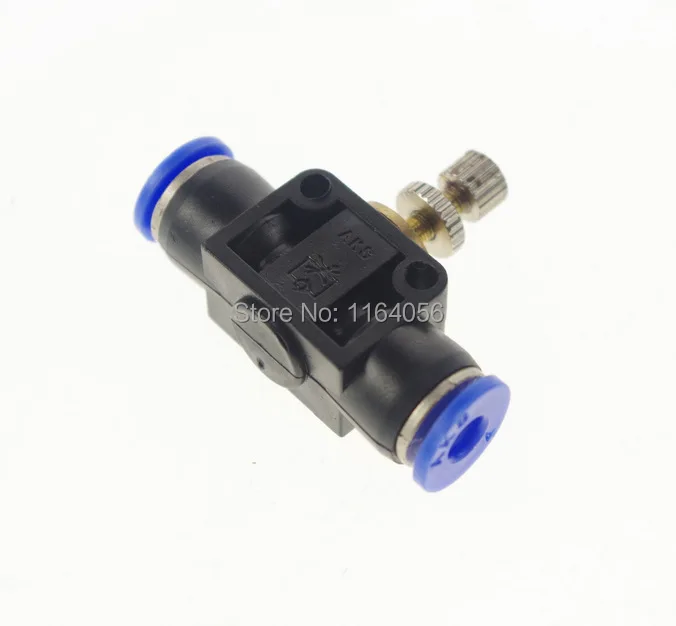 

5Pcs 8mm to 8mm Push In Quick Connector Air Pneumatic Speed Controller