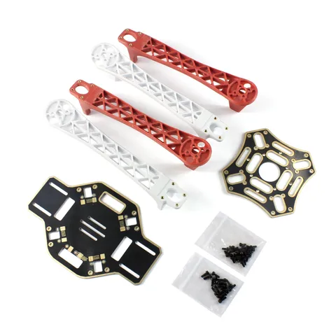 JMT HJ 450 Multicopter 450F nylon Fiber Frame Airframe kit Strong Smooth RC KK MK MWC 4 axle DIY Quadcopter plane title=