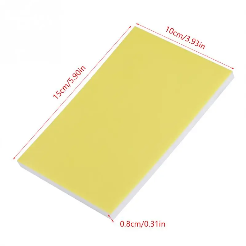 Цветная резиновая резная печать блок для DIY штамп - Цвет: Yellow-white