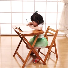 66*45*61 см бамбуковый складной детский стол для ноутбука стол для учебы ЖК-доска для записей стол детский стол и стул