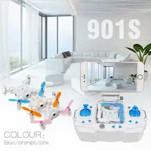 901 S WI-FI FPV RC drone 2,4 г 6 оси RC Мини складной карманный Drone Портативный с 0.3MP wfi камера Радиоуправляемый квадрокоптер Вертолет игрушка