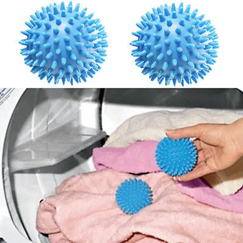 Пластиковая более быстрая стирка сушилки шарики Нет химической стирки смягчить мыть одежду чистой - Цвет: 5.5cm