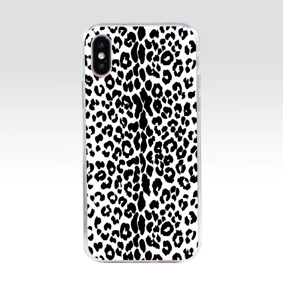 260H модный Мягкий Силиконовый ТПУ чехол для телефона с изображением тигра леопарда Пантеры для iphone 5 5s se X XR XS Max чехол