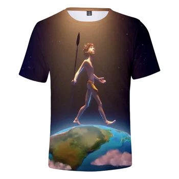 

LIL DICKY song earth 3D Printed t shirt Boy/Girl Summer Breathable personality Harajuku Tee earth Cute Printed Sweatshirt