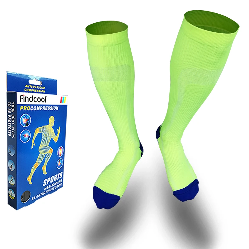 

Findcool High Quality Compression Walking Socks for Medical Plantar Fasciitis Sock for Nurse and Teacher Over Kenn High